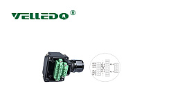 Соединитель для распределительной коробки VELLEDQ DZP-F09S07-5.0PVC/BK