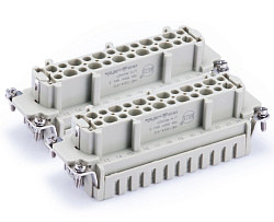 Контактная вставка промышленного разъема Velledq HE-024-FS(25-48)