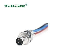 Mонтажный разъем VELLEDQ FLQ-M8-M04(M8)-0.3