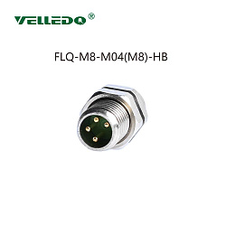 Mонтажный разъем VELLEDQ FLQ-M8-M04(M8)-HB